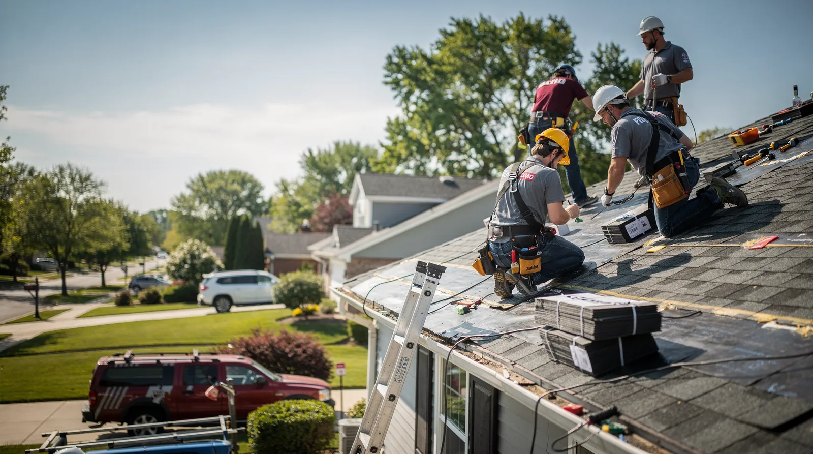 Roof Repair in Belle Plaine, IA around you